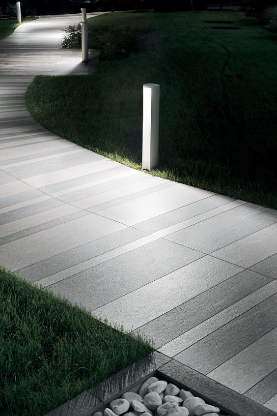 необычная укладка камня